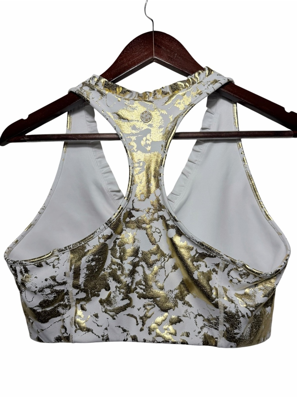 Lilly Pulitzer Luxletic Shoreline Foil Lindsay Sports Bra S - Picture 8 of 14